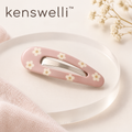 Kenswelli™ Pink Daisy Snap Hair Clip