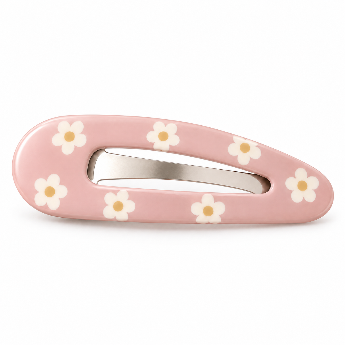 Kenswelli™ Pink Daisy Snap Hair Clip