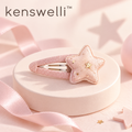 Kenswelli™ Pink Star Hair Snap Clip