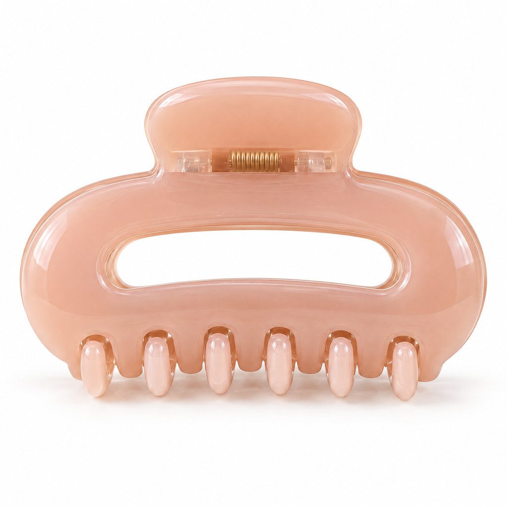 Kenswelli™ Blush Pink Oval Claw Clip