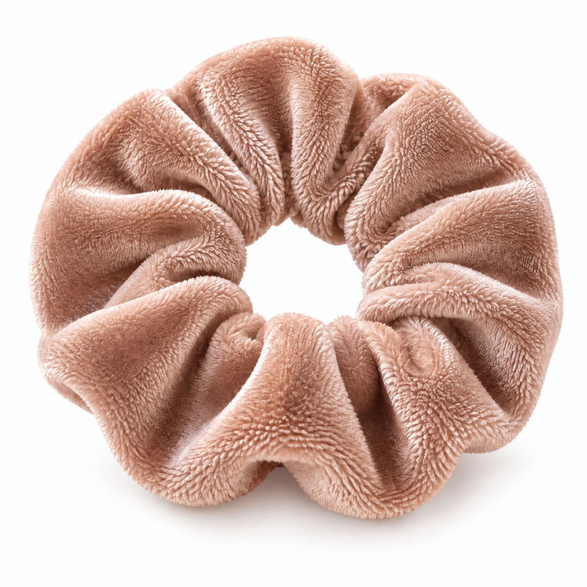 Kenswelli™ Soft Velvet Pink Scrunchie